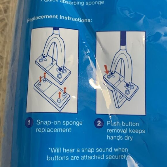 Clorox Butterfly Mop Refill Quick Absorbing Sponge - Picture 6 of 11